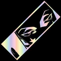 Anim Car Sticker Hunters Laptop Computer Stickers Auto Parts Window Comic Style Personality Becoration Die Cutting Vinyl Decals (ONLINE ORDER ONLY)