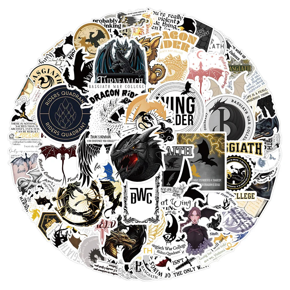 Anime Stickers Decals Set - Motorcycle, Luggage, Toy, Graffiti (ONLINE ORDER ONLY)