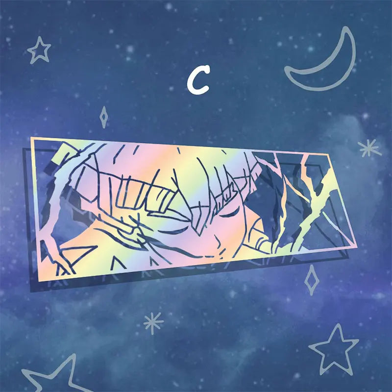 Cartoon Car Sticker Laptop Computer Slayers Anime Stickers Personality The Window Decoration Waterproof  Vinyl Decals (ONLINE ORDER ONLY)