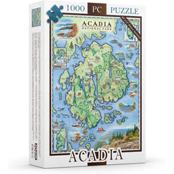 Acadia National Park 1000 Piece Jigsaw Puzzle Xplorer Maps (ONLINE ORDER ONLY)