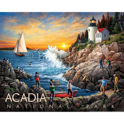 Acadia National Park 500 Piece Jigsaw Puzzle Boardwalk (ONLINE ORDER ONLY)
