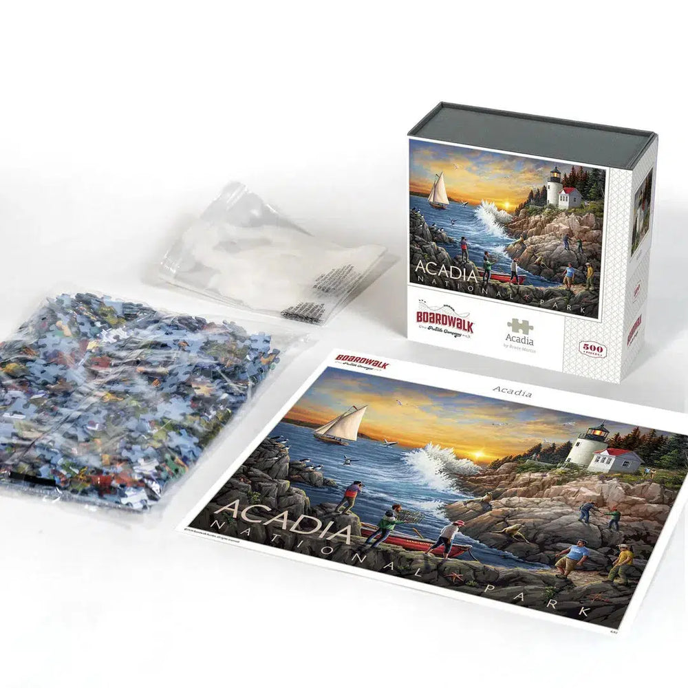 Acadia National Park 500 Piece Jigsaw Puzzle Boardwalk (ONLINE ORDER ONLY)