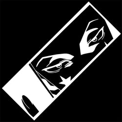 Anim Car Sticker Hunters Laptop Computer Stickers Auto Parts Window Comic Style Personality Becoration Die Cutting Vinyl Decals (ONLINE ORDER ONLY)