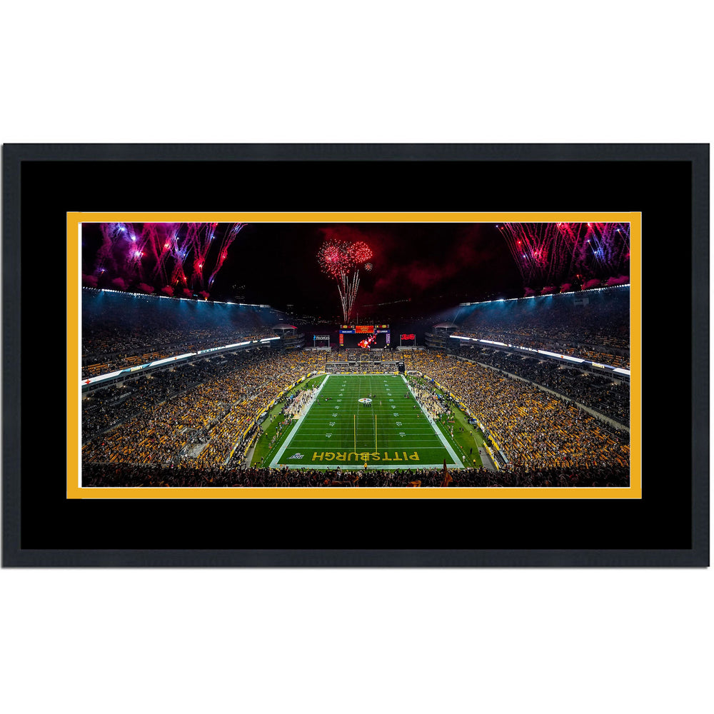 Framed Acrisure Stadium Pittsburgh Steelers 16x24 Football Photo Professionally Matted (ONLINE ORDER ONLY)