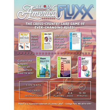 Across America Fluxx (ONLINE ORDER ONLY)