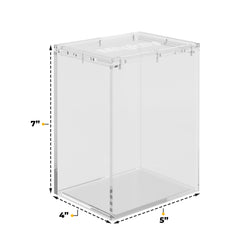 Standard Size Hard Protectors 2-Count Mighty Guards (Compatible with - 4" Funko POP! ) - Stackable with Magnetic Lid