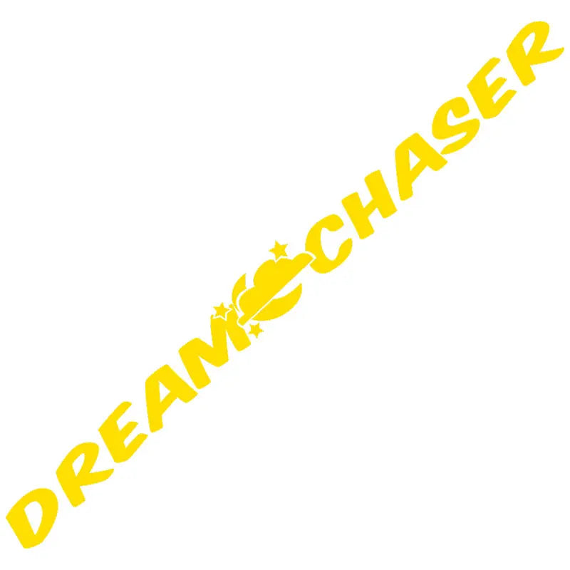 Dream Chaser Car Sticke Windshield Banner JDM Graphics Stance Auto Parts Window Decoration Die Cutting Vinyl Decals (ONLINE ORDER ONLY)