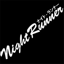 Night Runner Car Sticker Japanese Decals JDM Stand Drifts Racing Spirit Animated Body Shapes Decorated Vinyl Decals (ONLINE ORDER ONLY)
