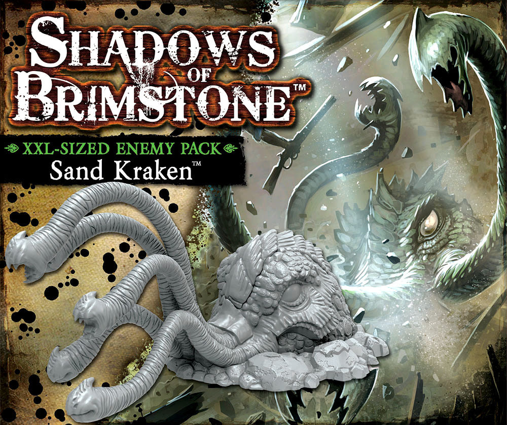 Shadows of Brimstone: Sand Kraken XXL Enemy Pack (ONLINE ORDER ONLY)