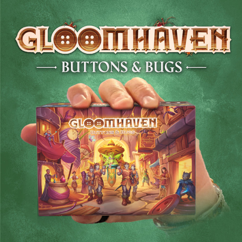 Gloomhaven: Buttons & Bugs (ONLINE ORDER ONLY)