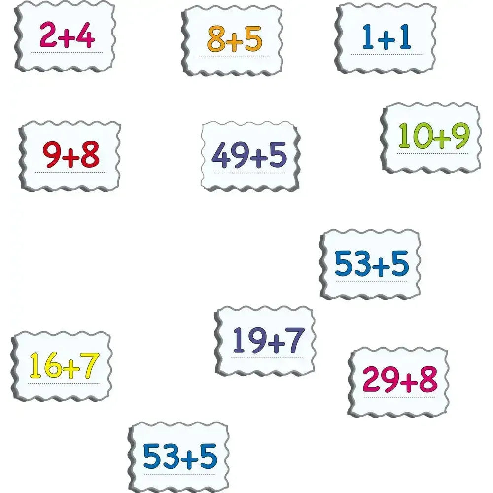 Addition Math 58 Piece Tray Jigsaw Puzzle Larsen