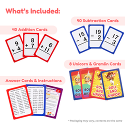 Grade 1 & 2 Addition & Subtraction Card Pack (ONLINE ORDER ONLY)