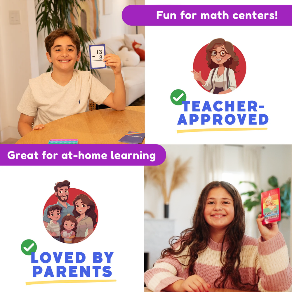 Grade 1 & 2 Addition & Subtraction Card Pack (ONLINE ORDER ONLY)