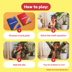 Pre-K & Kindergarten Addition & Subtraction Card Pack (Online Order Only)