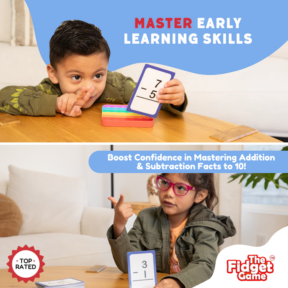 Pre-K & Kindergarten Addition & Subtraction Card Pack (Online Order Only)