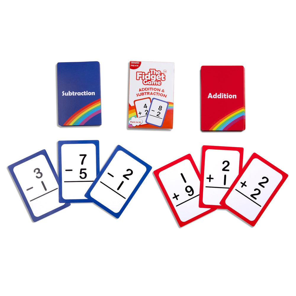 Pre-K & Kindergarten Addition & Subtraction Card Pack (Online Order Only)