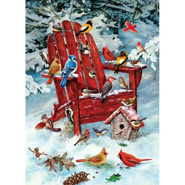 Adirondack Birds 1000 Piece Jigsaw Puzzle Jack Pine (ONLINE ORDER ONLY)