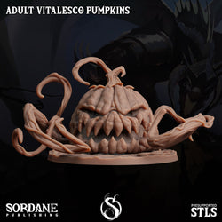 3D Printed Sordane Publishing Adult Vitalesco Pumpkins 28 32mm D&D (Online Only)