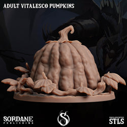 3D Printed Sordane Publishing Adult Vitalesco Pumpkins 28 32mm D&D (Online Only)