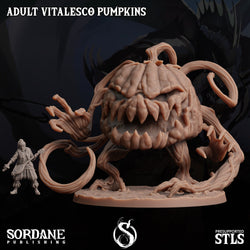 3D Printed Sordane Publishing Adult Vitalesco Pumpkins 28 32mm D&D (Online Only)