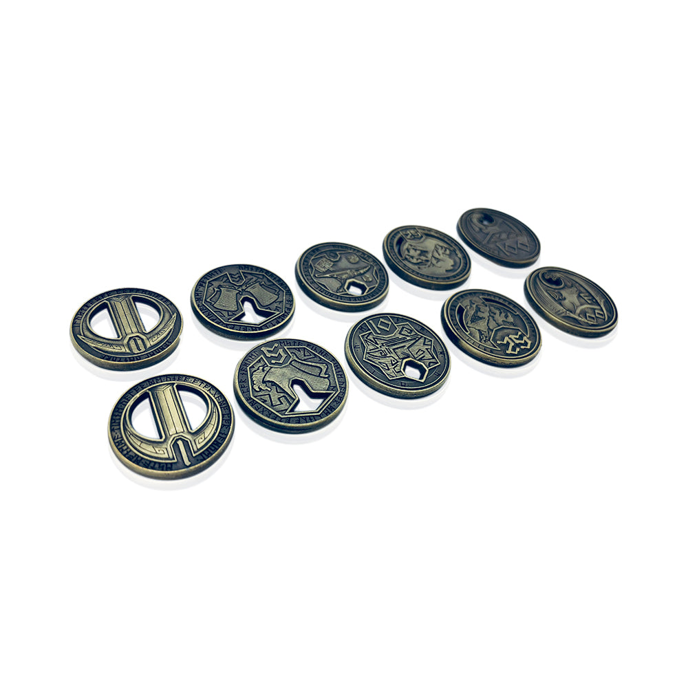 Adventure Coins – Dwarven Metal Coins Set of 10 (Online Only)