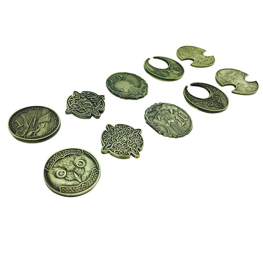 Adventure Coins – Elven Metal Coins Elf Set of 10 (Online Only)