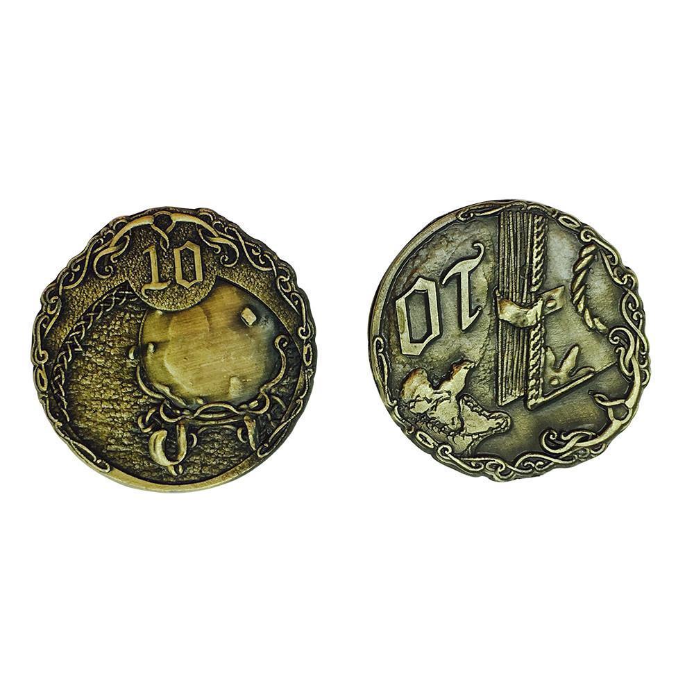 Adventure Coins – Elven Metal Coins Elf Set of 10 (Online Only)