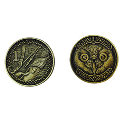 Adventure Coins – Elven Metal Coins Elf Set of 10 (Online Only)