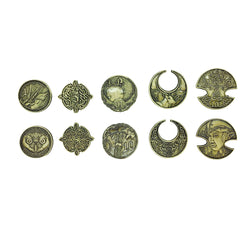 Adventure Coins – Elven Metal Coins Elf Set of 10 (Online Only)