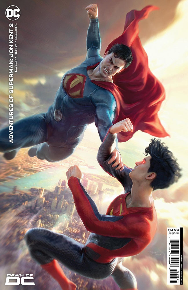 Adventures Of Superman Jon Kent #2 (Of 6) C Tiago Da Silva Card Stock Variant (04/04/2023) Dc (ONLINE ORDER ONLY)