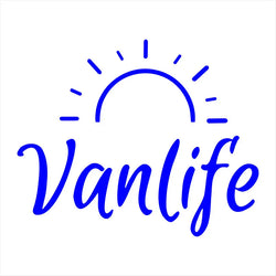 Vanlife Car Stickers For Sun Camping, Reflective Vinyl Decals For Personality Decoration, Suitable For Rv, Off-Road (ONLINE ORDER ONLY)