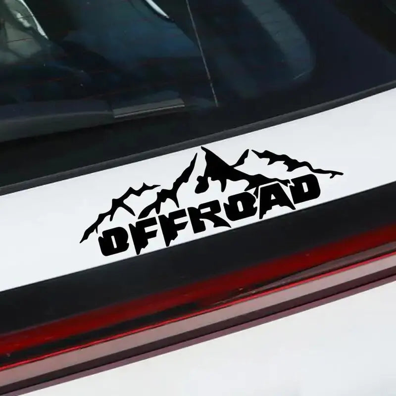 Mountain Graphic Off Road Funny Vinyl Decal Creative Camping Adventure Car Sticker (ONLINE ORDER ONLY)