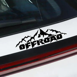 Mountain Graphic Off Road Funny Vinyl Decal Creative Camping Adventure Car Sticker (ONLINE ORDER ONLY)