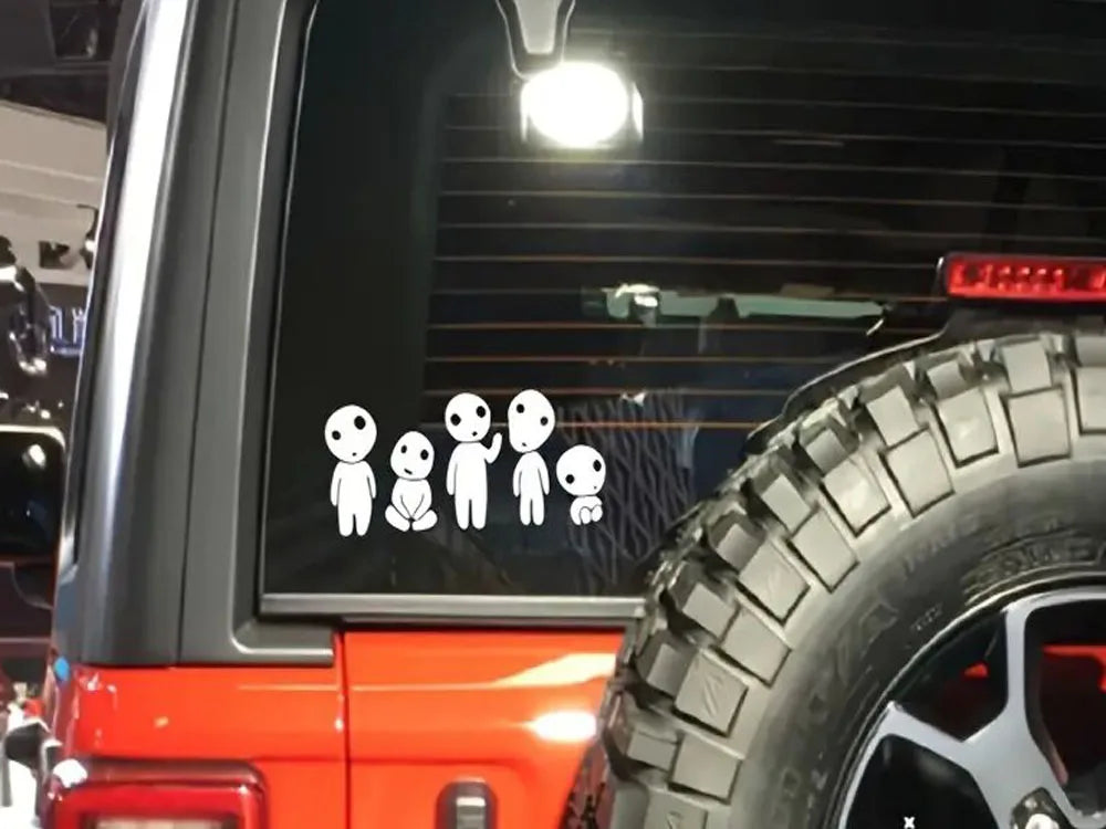 Anime Stickers, Cartoon Stickers, Car Stickers, Vinyl Decals - For Cars, Trucks, Walls, Laptops, Windows, Motorcycles (ONLINE ORDER ONLY)