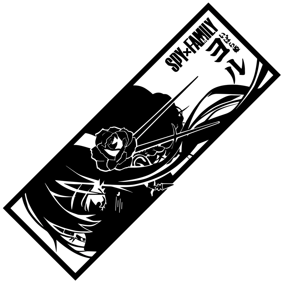 Yør Førger | Spy×Family | Princess Thorn Car Sticker Beautiful Girl The Window Decoration PVC Waterproof Stickers Vinyl Decals (ONLINE ORDER ONLY)