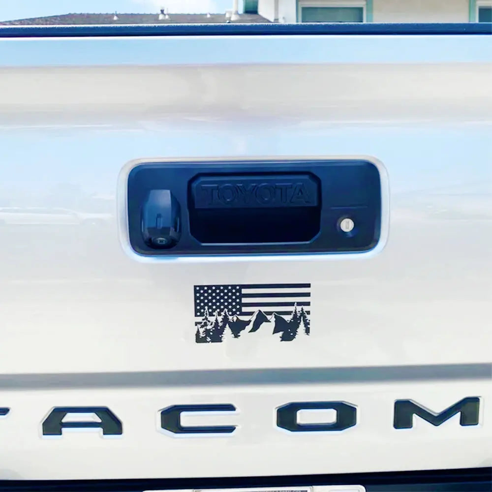 American Flag Aar Stickers PVC Natural Forest Window Decoration Creative Decals Automobile Styling Interesting Vinyl Decals (ONLINE ORDER ONLY)