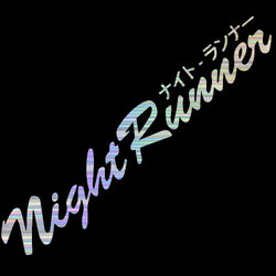 Night Runner Car Sticker Japanese Decals JDM Stand Drifts Racing Spirit Animated Body Shapes Decorated Vinyl Decals (ONLINE ORDER ONLY)