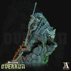 3D Printed Archvillain Games Affliction Overrun - Dire Rat Riders 28mm 32mm D&D (Online Only)