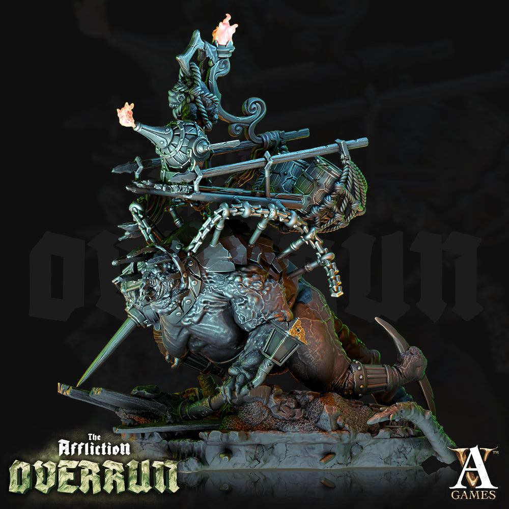 3D Printed Archvillain Games Affliction Overrun - Pestular 28mm 32mm D&D (Online Only)