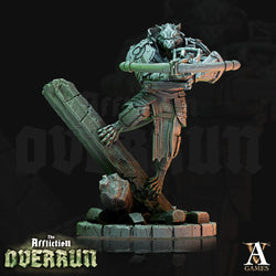 3D Printed Archvillain Games Affliction Overrun - Rat Arbalesters 28mm 32mm D&D (Online Only)