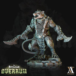 3D Printed Archvillain Games Affliction Overrun - Rat Reavers 28mm 32mm D&D (Online Only)
