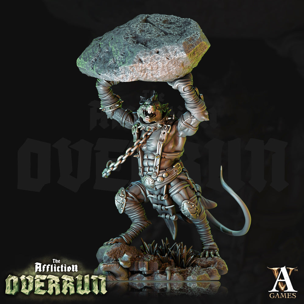 3D Printed Archvillain Games Affliction Overrun - Rat Reavers 28mm 32mm D&D (Online Only)