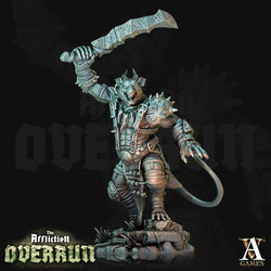 3D Printed Archvillain Games Affliction Overrun - Rat Reavers 28mm 32mm D&D (Online Only)