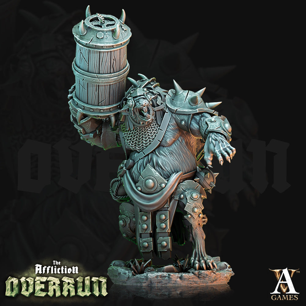 3D Printed Archvillain Games Affliction Overrun - Rat Saboteurs 28mm 32mm D&D (Online Only)