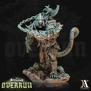 3D Printed Archvillain Games Affliction Overrun - Rat Warmongers 28mm 32mm D&D (Online Only)