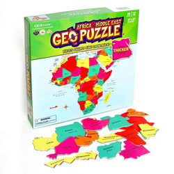 Africa & Middle East GeoPuzzle 65 Piece Jigsaw Puzzle Geotoys (ONLINE ORDER ONLY)