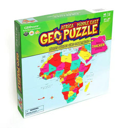 Africa & Middle East GeoPuzzle 65 Piece Jigsaw Puzzle Geotoys (ONLINE ORDER ONLY)