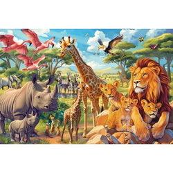 African Plains 35 Piece Floor Jigsaw Puzzle Cobble Hill (ONLINE ORDER ONLY)