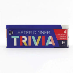 After Dinner Trivia Card Game in Tin Ginger Fox (ONLINE ORDER ONLY)