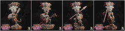 3D Printed Archvillain Games Agama Sundancers Old World Agama Rising 28 32mm D&D (Online Only)